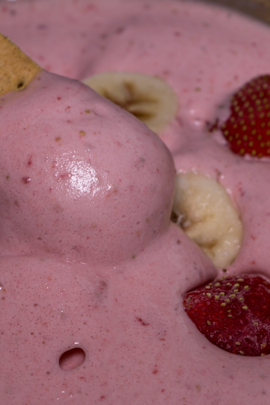 Strawberry Banana Protein Fluff Recipe