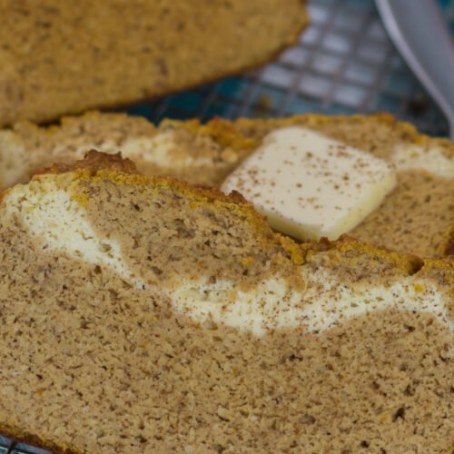 Stuffed Low Carb Pumpkin Bread Recipe