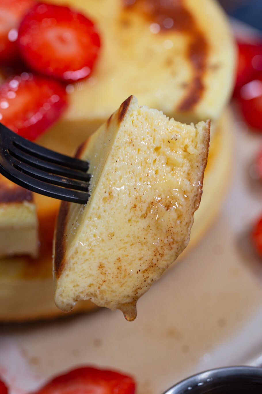 Protein Fluffy Japanese Pancakes Bite