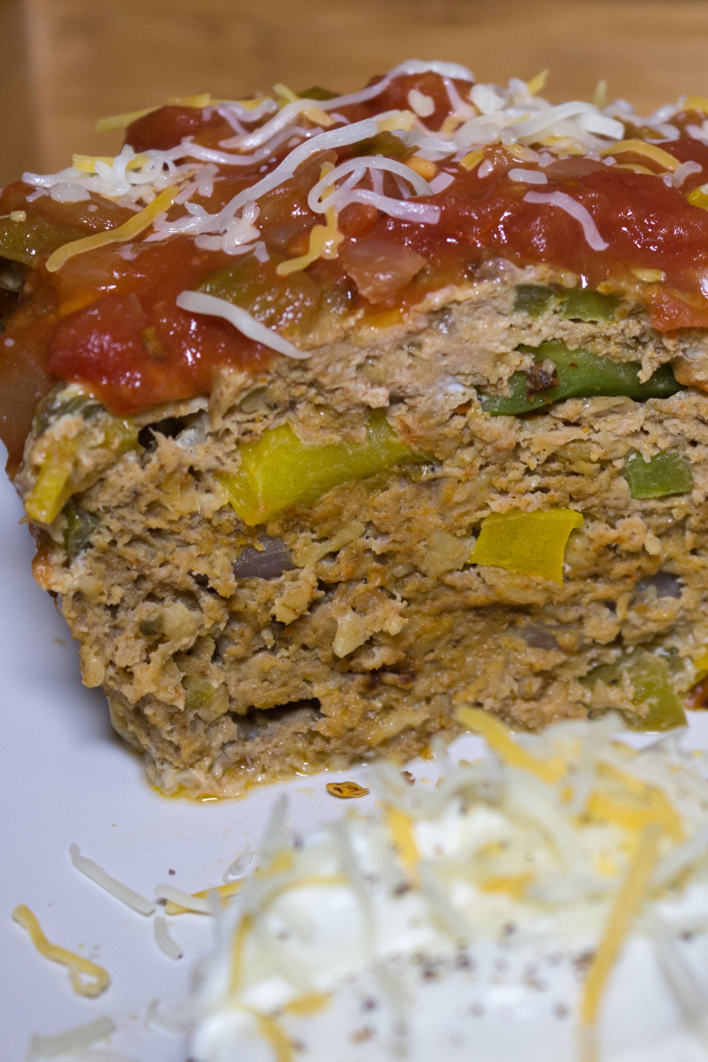 Healthy Fajita Meatloaf
