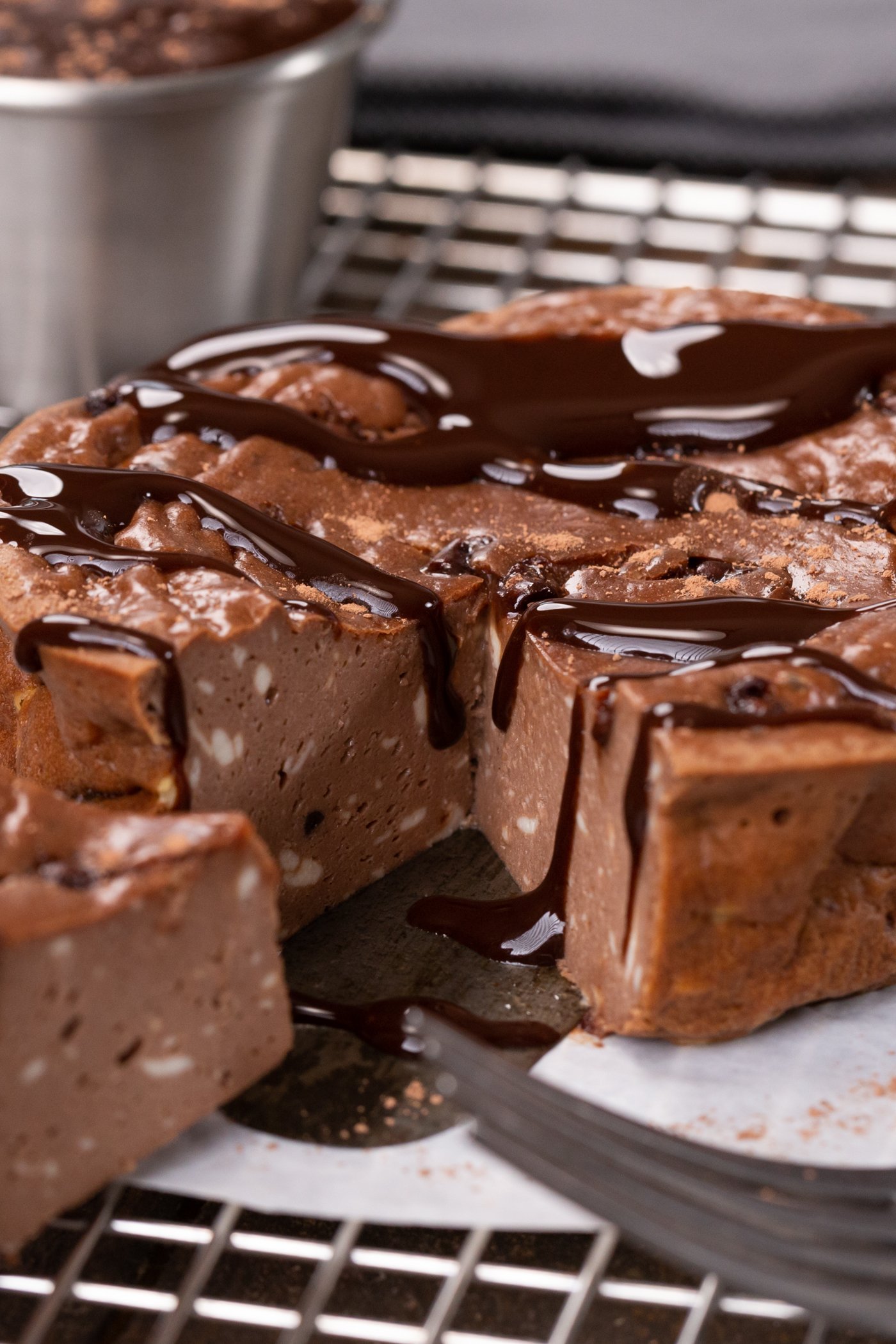 Chocolate Microwave Protein Cheesecake