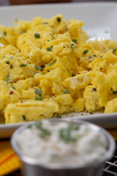Healthy Scrambled Eggs with Cottage Cheese Recipe