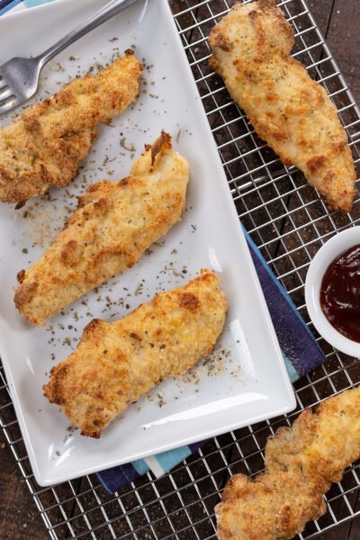 Simple Pancake Batter Chicken Tenders Recipe
