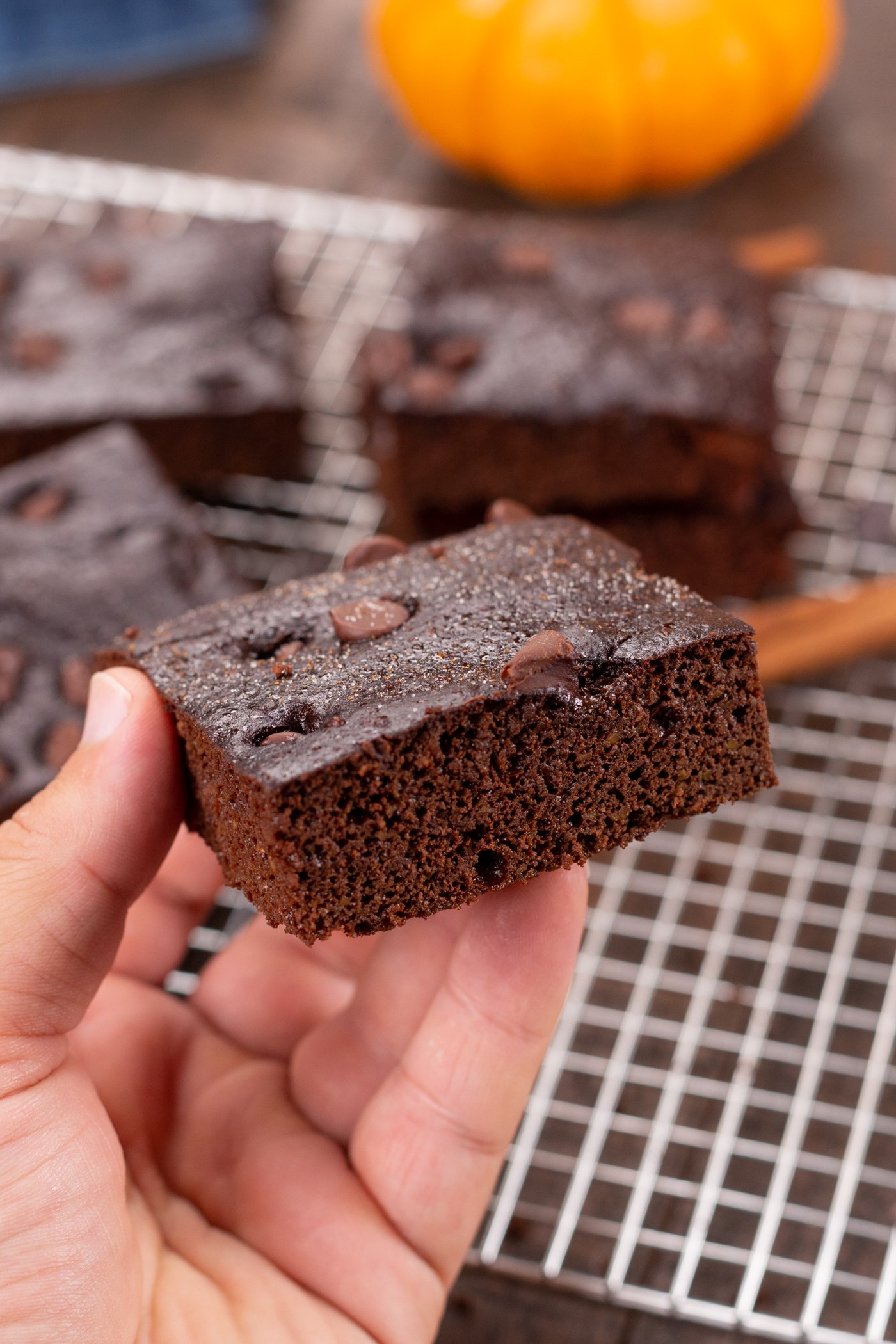 The Best Low Carb Pumpkin Brownies-image