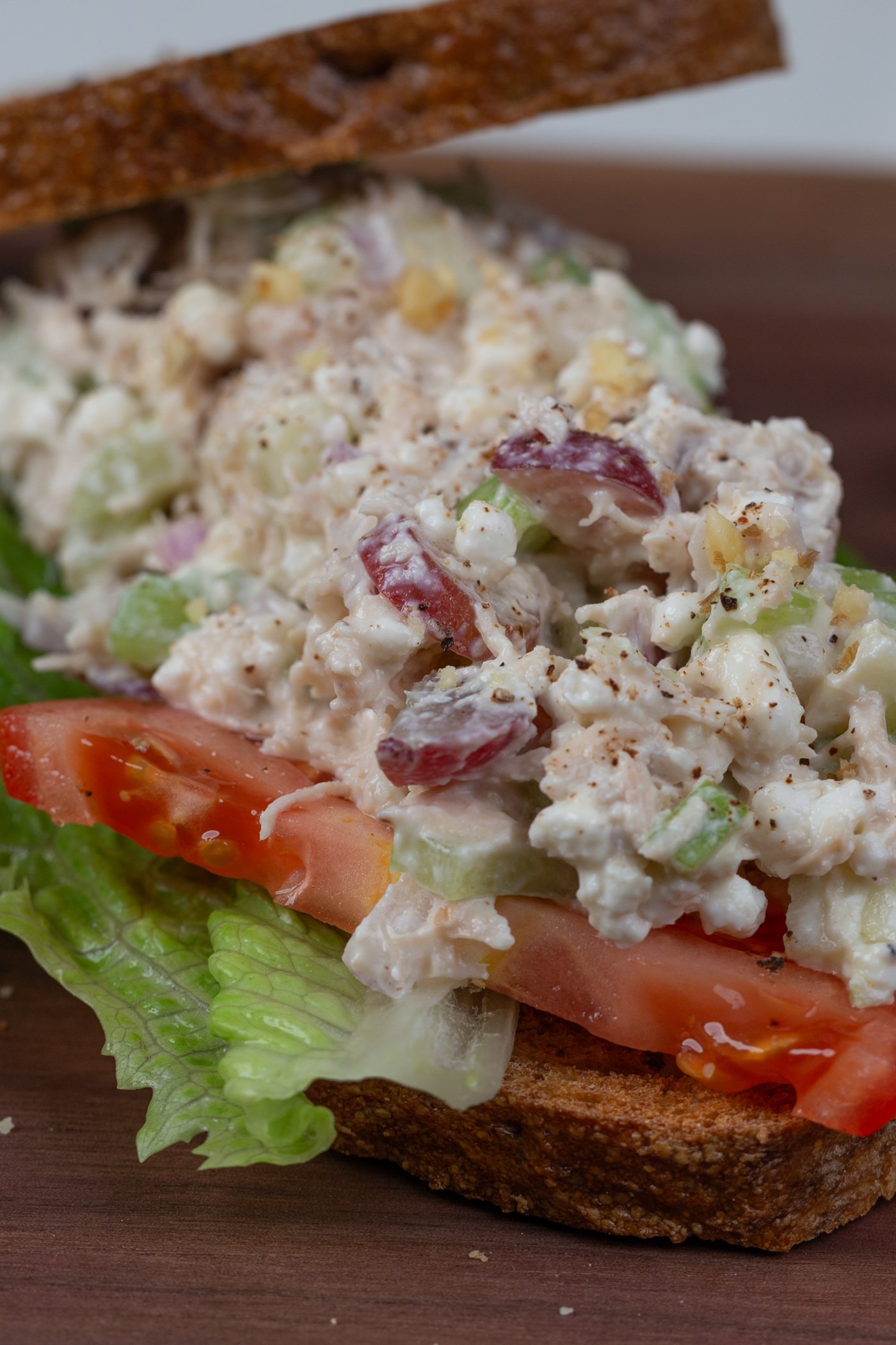 Healthy Chicken Salad with Cottage Cheese