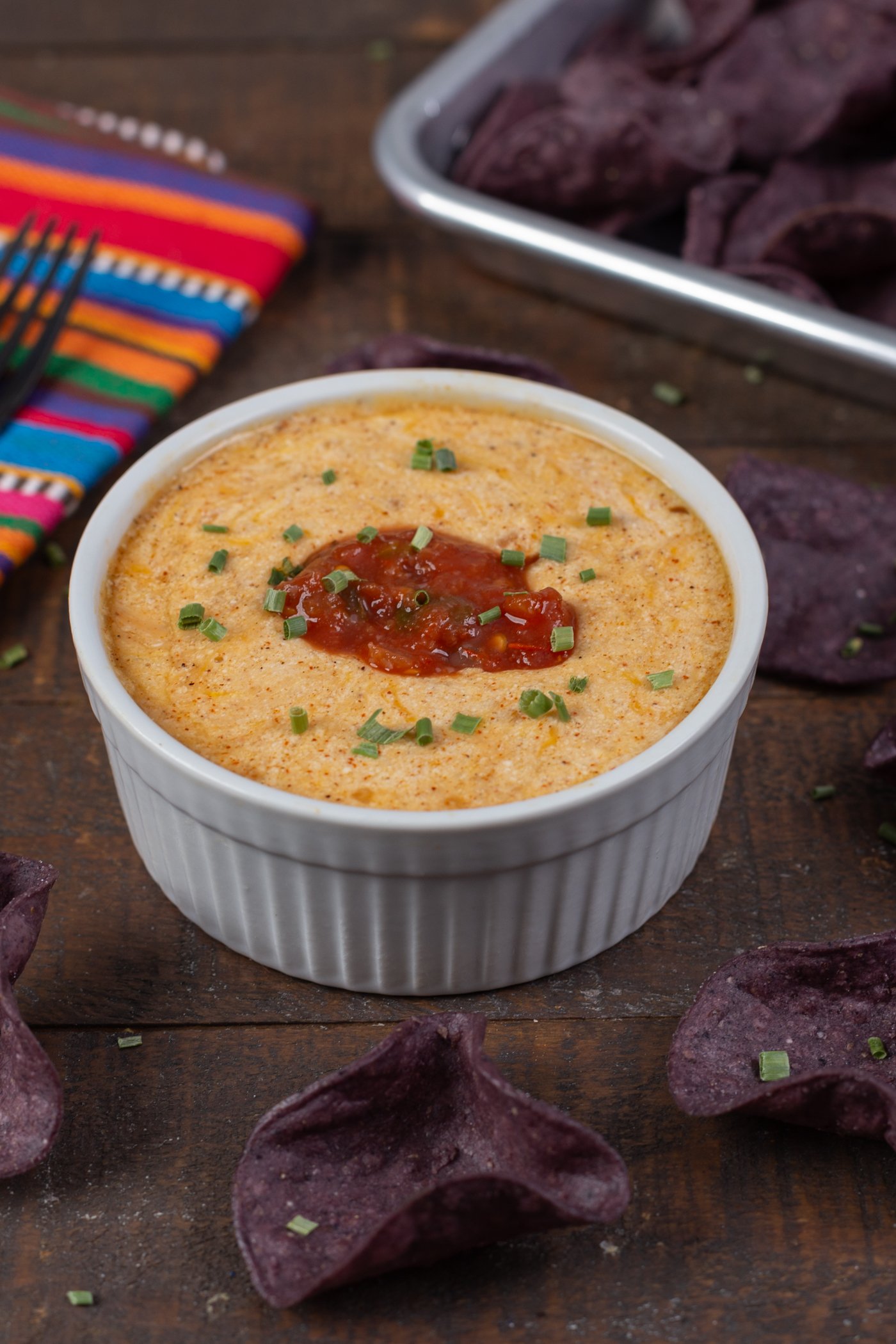 High Protein Cottage Cheese Queso