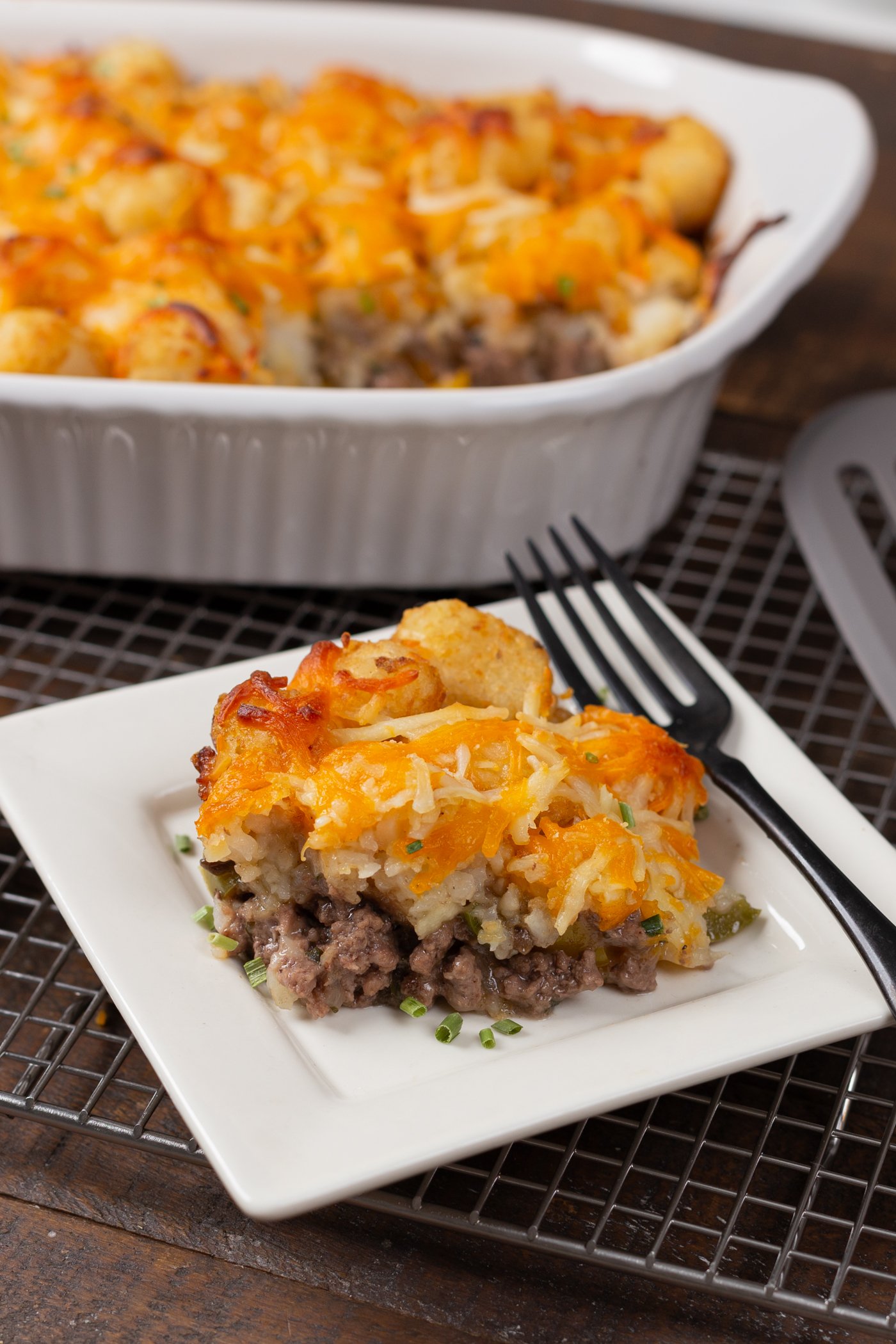 Easy Tater Tot Casserole