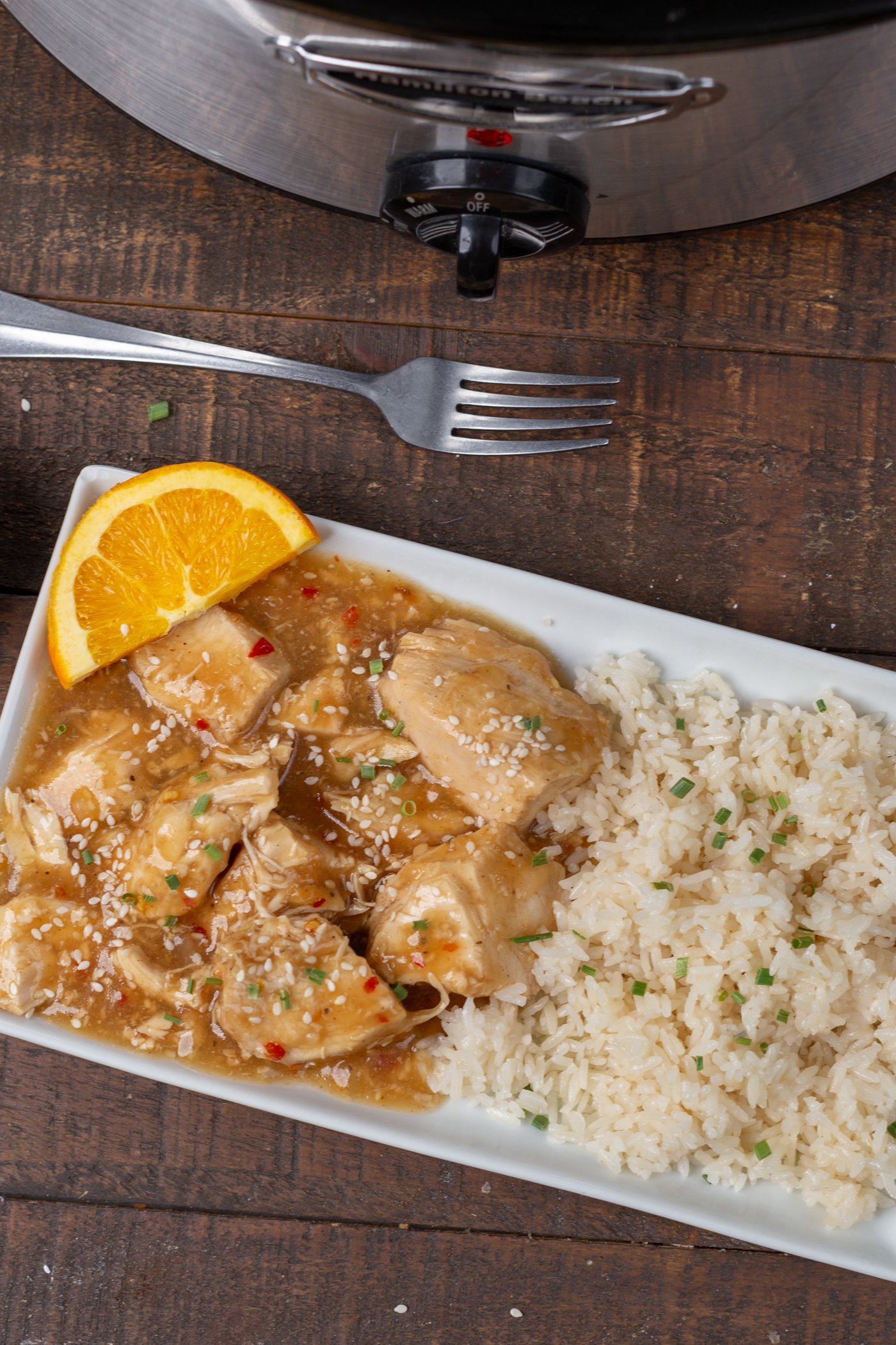 Slow Cooker Orange Chicken