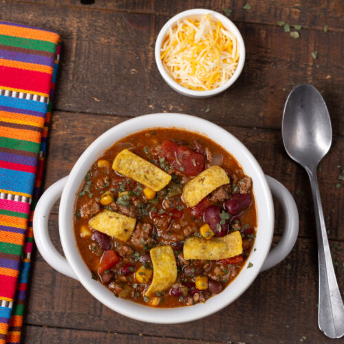 Slow Cooker Taco Soup Recipe