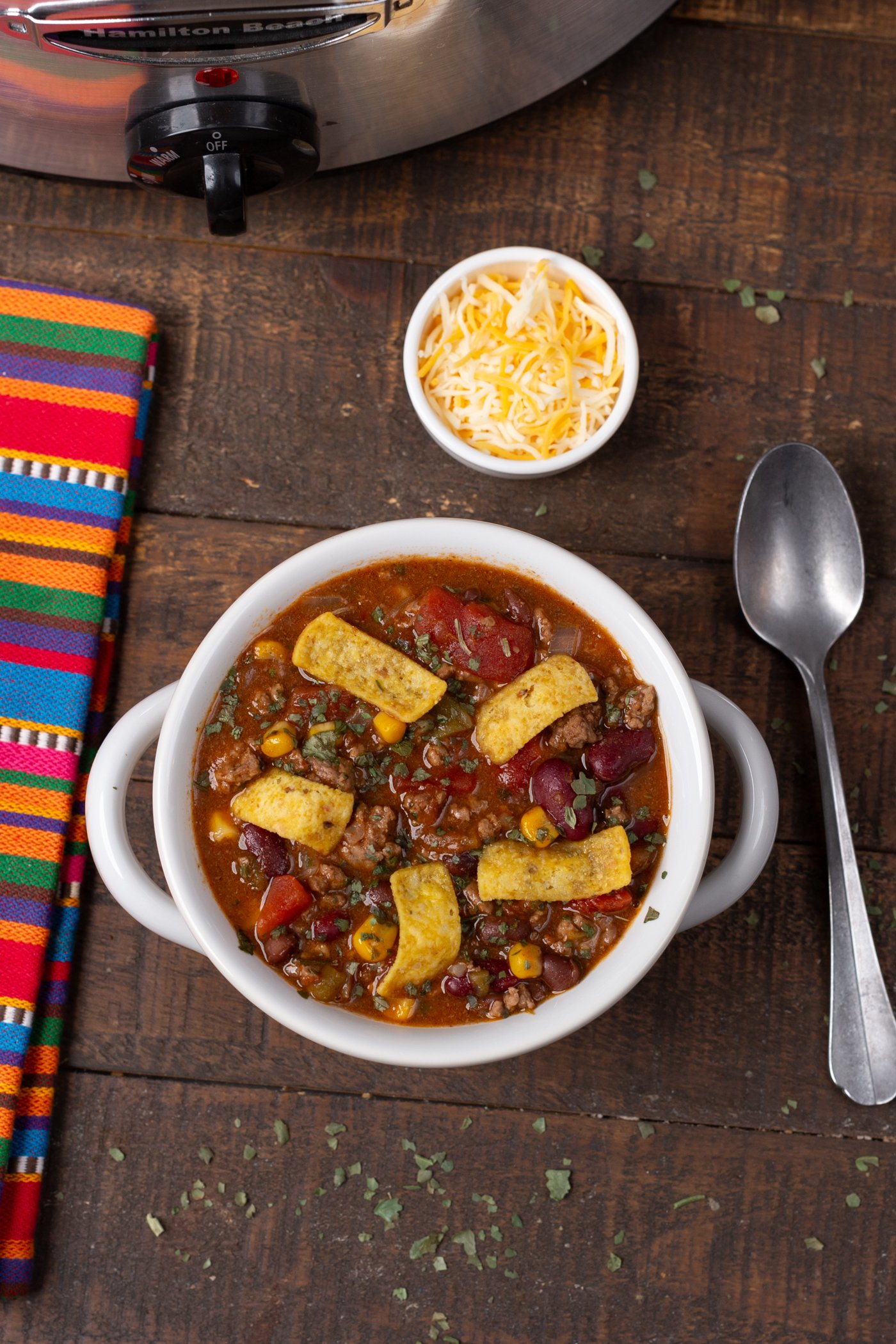 Slow Cooker Taco Soup