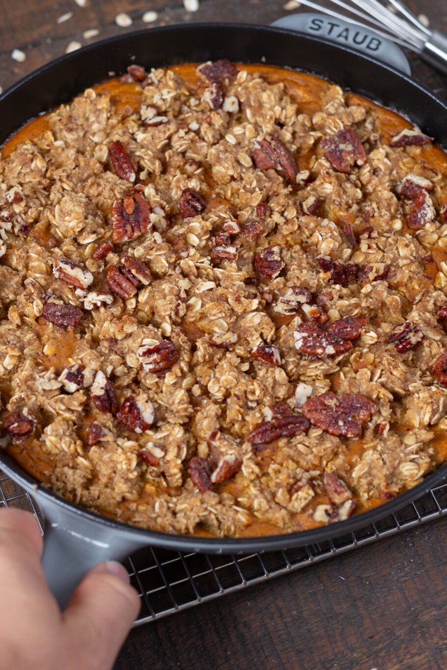 Easy Protein Pumpkin Crisp Recipe