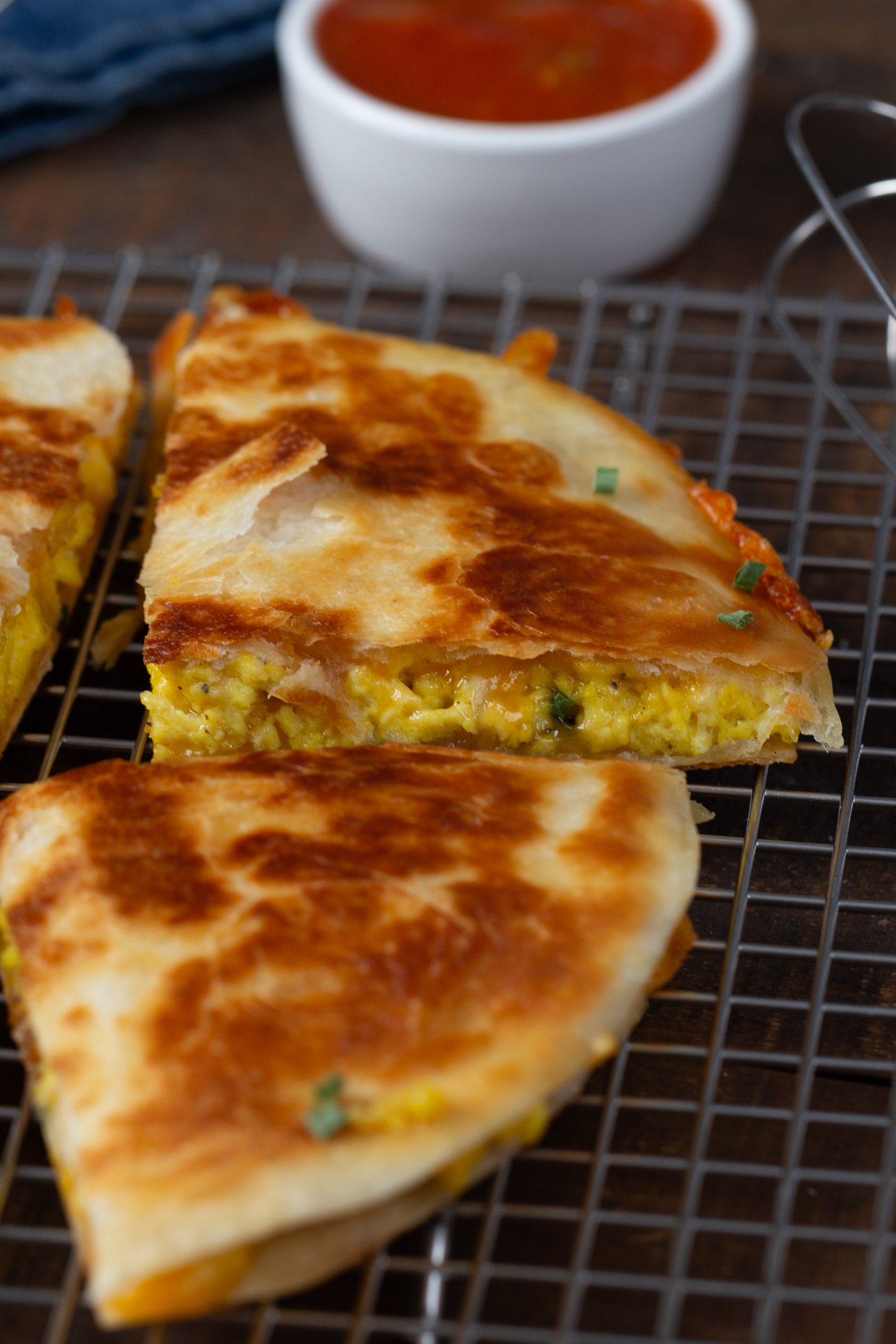 Healthy Breakfast Quesadilla