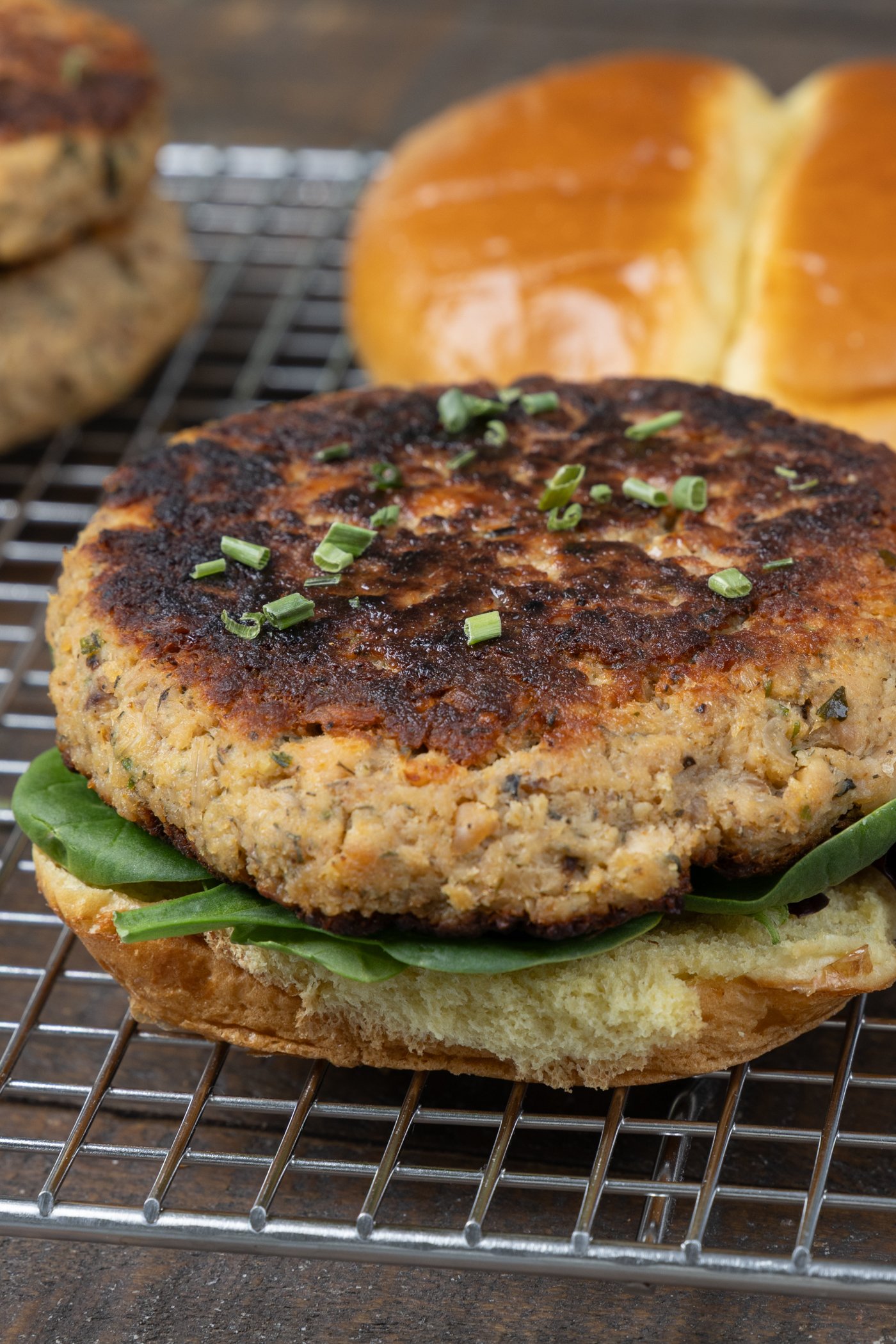Canned Salmon Burgers