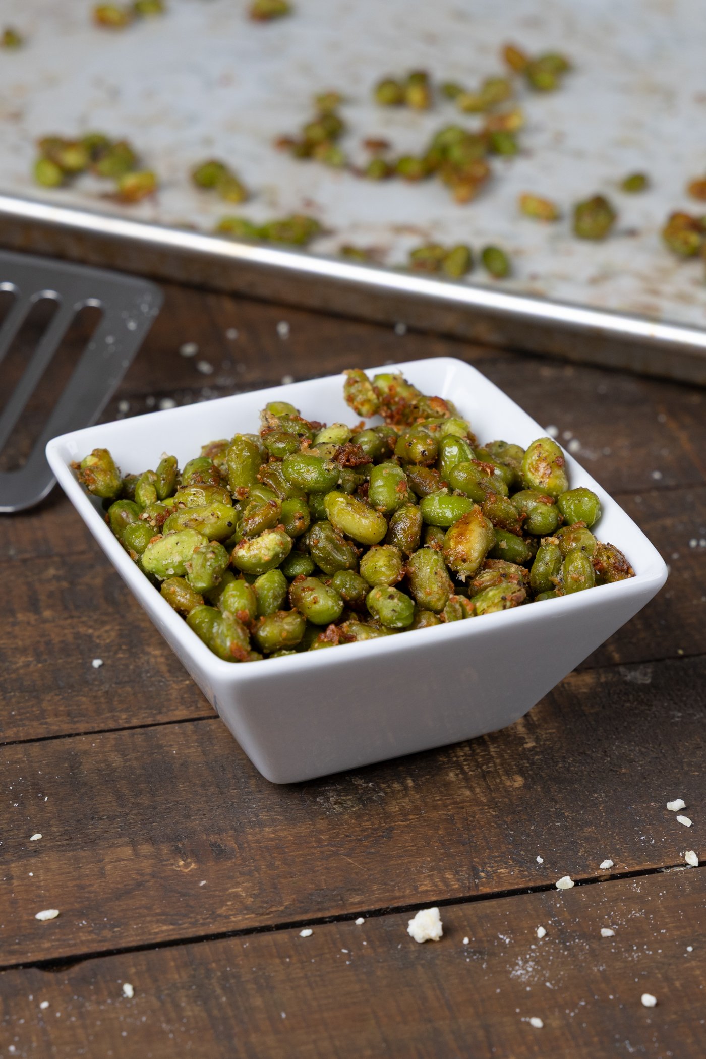 Easy Dry Roasted Edamame