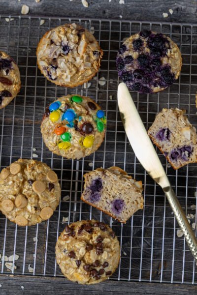 Baked Protein Oatmeal Cups Recipe