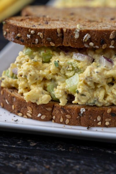 The Best Scrambled Egg Salad Recipe
