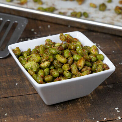 Easy Dry Roasted Edamame Recipe