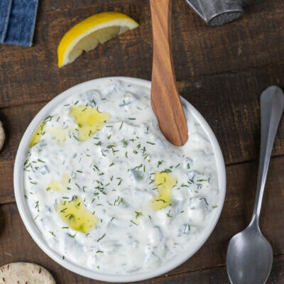High Protein Tzatziki Dip or Sauce Recipe