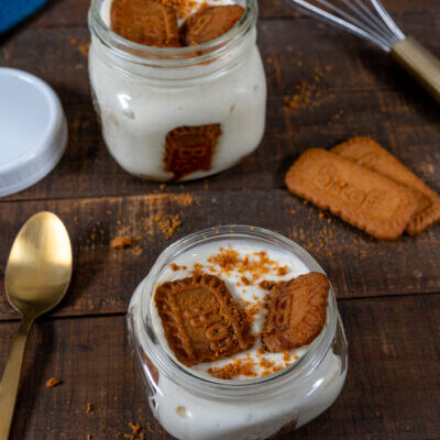 No Bake Protein Biscoff Cheesecake Recipe